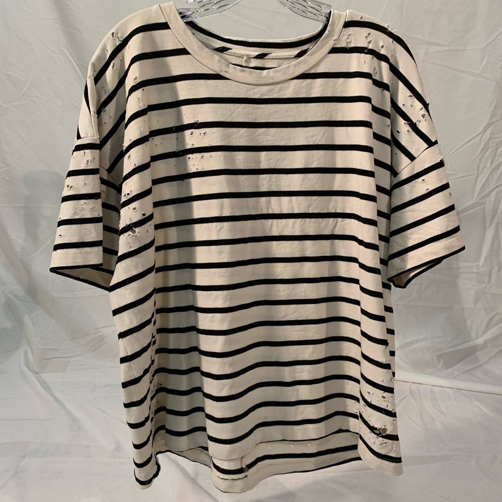 Striped T-shirt— Current / Elliot